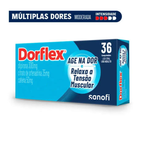 Dorflex Analgésico e Relaxante Muscular 36 comprimidos