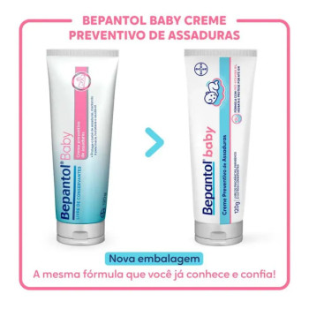 Creme Preventivo de Assaduras Bepantol Baby 120g