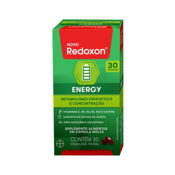 Suplemento Alimentar Redoxon Energy Com 30 Capsulas Bayer