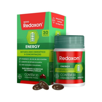 Suplemento Alimentar Redoxon Energy Com 30 Capsulas Bayer