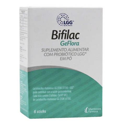 Bifilac Geflora 5 bilhões UFC BIFILAC 6 Sticks