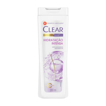 Shampoo Clear Hidratação Intensa Anticaspa 200ML