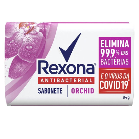 Sabonete Antibacterial Rexona Orchid 84g