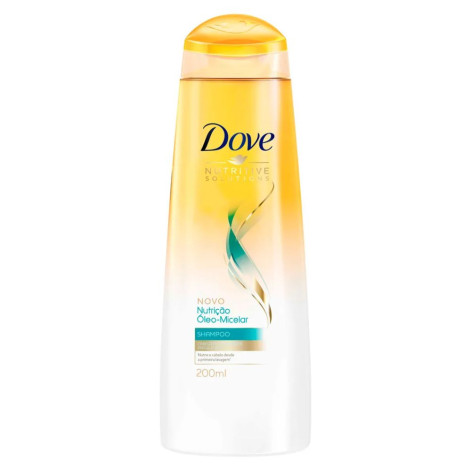 Shampoo Dove Nutrição Óleo-Micelar 200ml