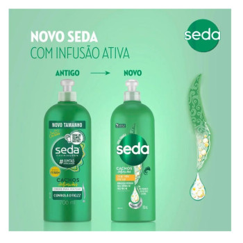 Creme para Pentear Seda Cachos Definidos 700ml