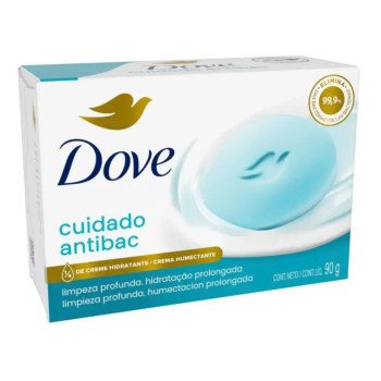 Sabonete em Barra Dove Cuidado Antibacteriano 90G
