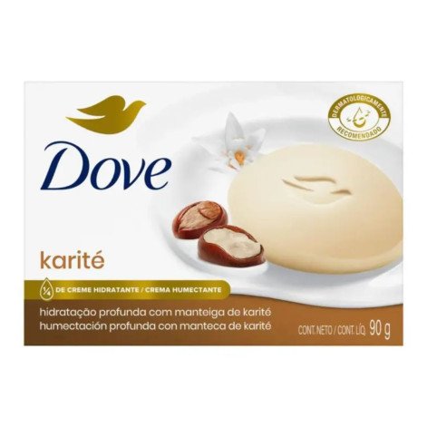 Sabonete em Barra Dove Karité e Baunilha 90G
