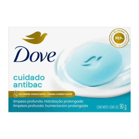 Sabonete em Barra Dove Cuidado Antibacteriano 90G