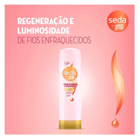 Condicionador Seda by Niina Secrets Colágeno e Vitamina C 325ml