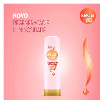 Condicionador Seda by Niina Secrets Colágeno e Vitamina C 325ml