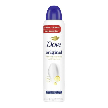 Dove Desodorante Antitranspirante Aerossol Original 250 ML, Leve Mais e Pague Menos