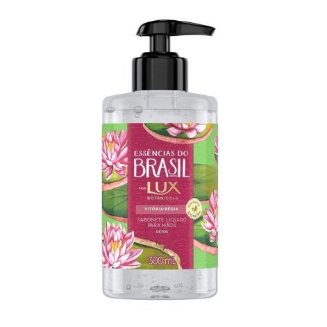 Sabonete Líquido Lux Essências do Brasil Vitória Régia 300ml