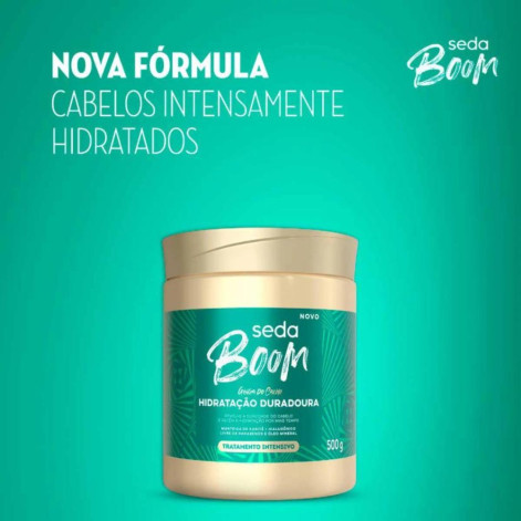 Tratamento Intensivo Seda Boom Hidratação Duradoura 500g