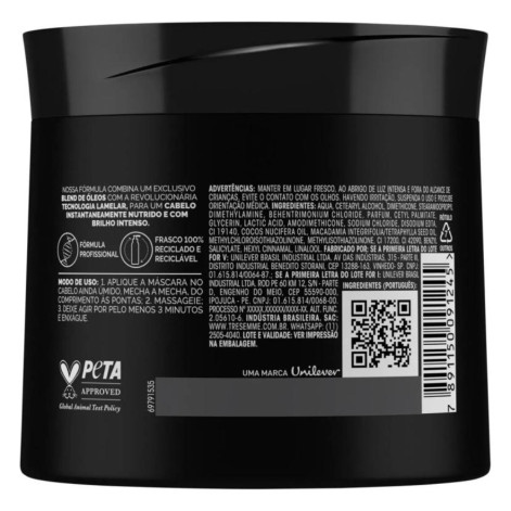 Máscara de Tratamento TRESemmé Brilho Lamelar 400g