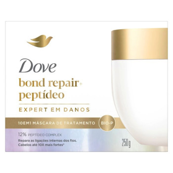 Máscara Capilar Dove 10 em 1 Bond Intense Repair + Peptídeo 250g