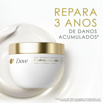 Máscara Capilar Dove 10 em 1 Bond Intense Repair + Peptídeo 250g