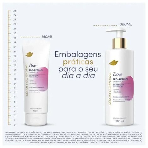 Sérum Hidratante Corporal Dove Pró-Retinol + Firmador 380ml
