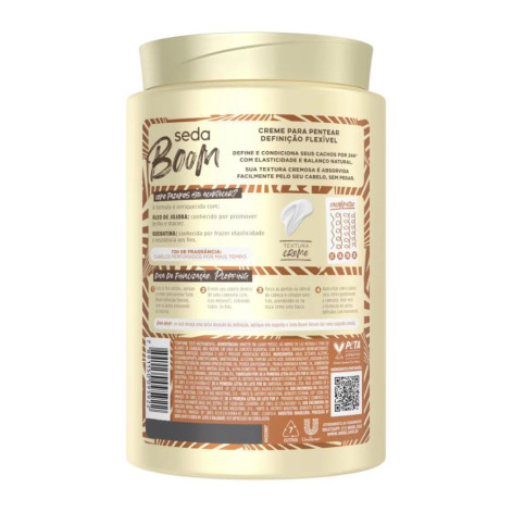 Creme para Pentear Seda Boom Definição Flexível 1kg