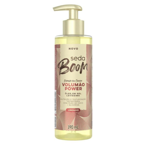 Óleo em Gel Seda Boom Volumão Power 200ml