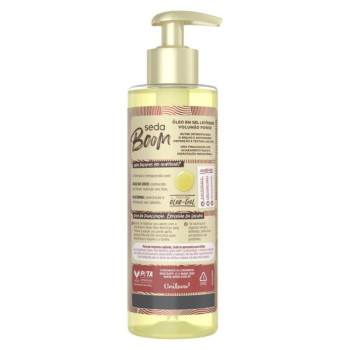 Óleo em Gel Seda Boom Volumão Power 200ml