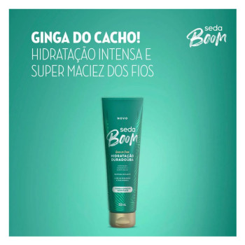 Condicionador Hidratante Seda Boom Hidratação Duradoura Bisnaga 250ml