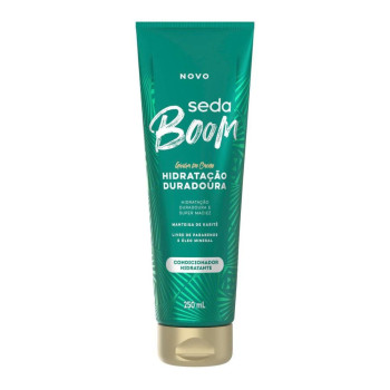 Condicionador Hidratante Seda Boom Hidratação Duradoura Bisnaga 250ml