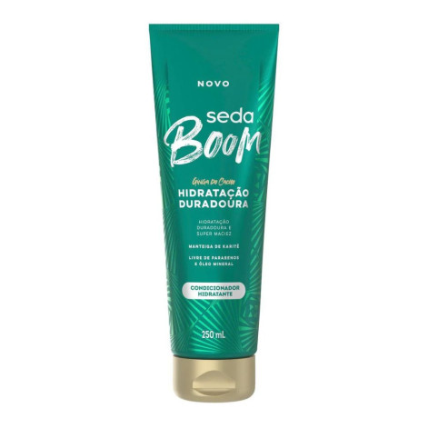 Condicionador Hidratante Seda Boom Hidratação Duradoura Bisnaga 250ml