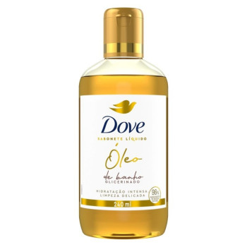 Óleo de Banho Glicerinado Dove Sabonete Líquido 240ml
