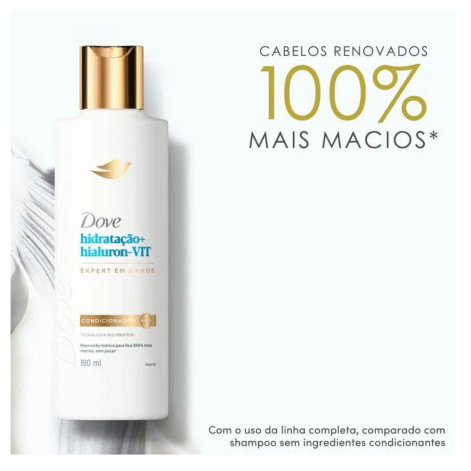 Condicionador Dove Hidratação + Hialuron-VIT 190ml