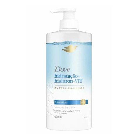 Shampoo Dove Hidratação + Hialuron-VIT 600ml
