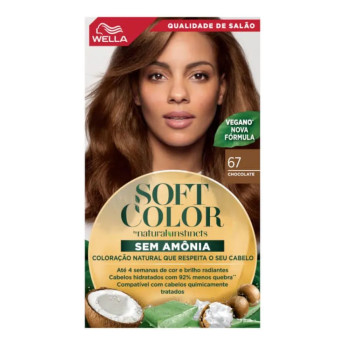 Tinta de Cabelo Semi-Permanente Soft Color N 6.7 Chocolate