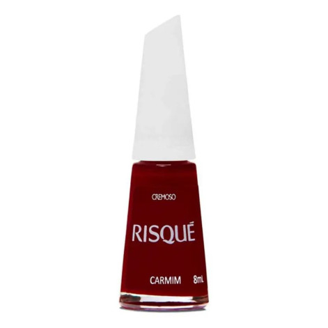 Esmalte Cremoso Risque Carmim 8 ML