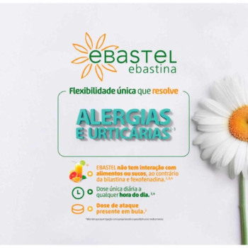Ebastel 10mg 10 comprimidos