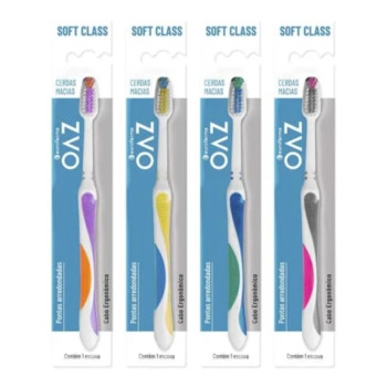 Escova Dental Soft Class Cores Sortidas 1Un