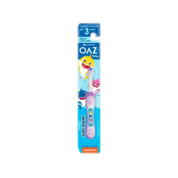 Escova Dental Infantil Baby Shark Cores Sortidas 1Un