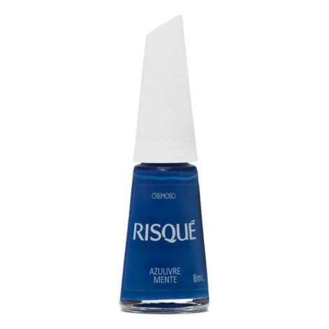 Esmalte Risque Cremoso Azulivre Mente