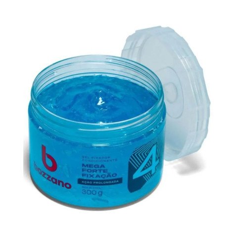 Gel Fixador Condicionador Bozzano Fator 4 Ação Prolongada 300g