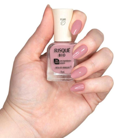 Esmalte Risque Bio Rosa Do Himalaia 9ML