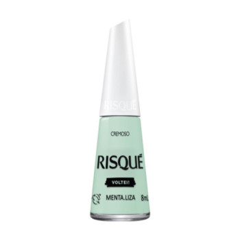 Esmalte Risqué Cremoso Menta Lisa 8ml