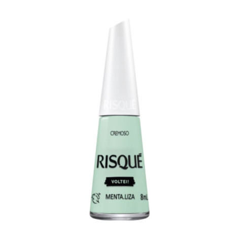 Esmalte Risqué Cremoso Menta Lisa 8ml