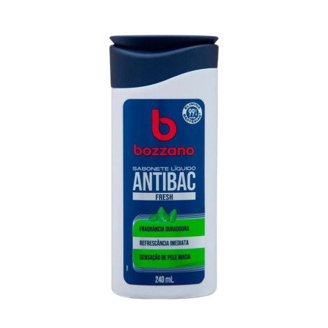 Sabonete Líquido Bozzano Antibácteriano Fresh 240ml