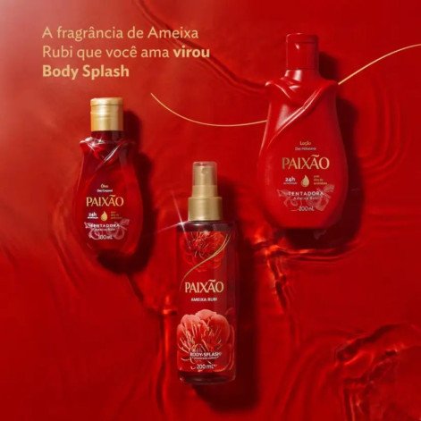 Body Splash Paixão Ameixa Rubi 200ml