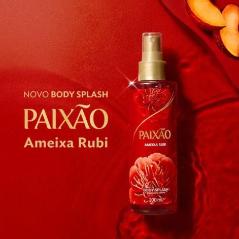 Body Splash Paixão Ameixa Rubi 200ml