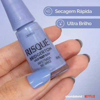Esmalte Cremoso Risqué Bridgerton 8ml - Infiltrada no Baile