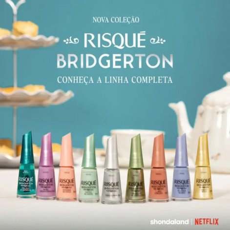 Esmalte Cremoso Risqué Bridgerton 8ml - Infiltrada no Baile