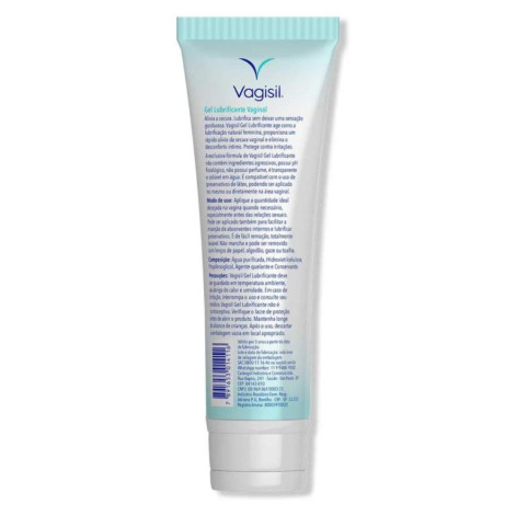 Gel Lubrificante Vaginal Vagisil com 100g