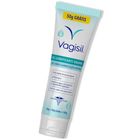 Gel Lubrificante Vaginal Vagisil com 100g
