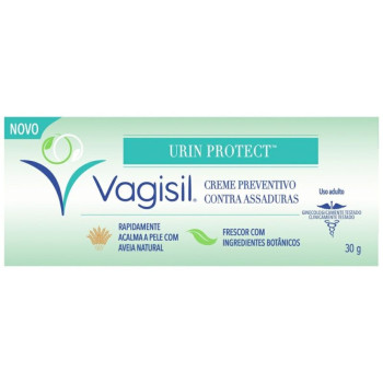 Creme Vagisil Urin Protect para Assaduras com Aveia Natural 30g