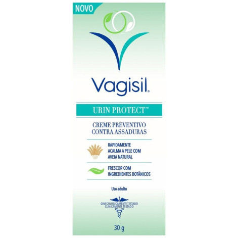 Creme Vagisil Urin Protect para Assaduras com Aveia Natural 30g