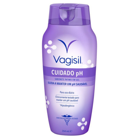 Vagisil Sabonete Íntimo em Gel Para uso Diário 354ml